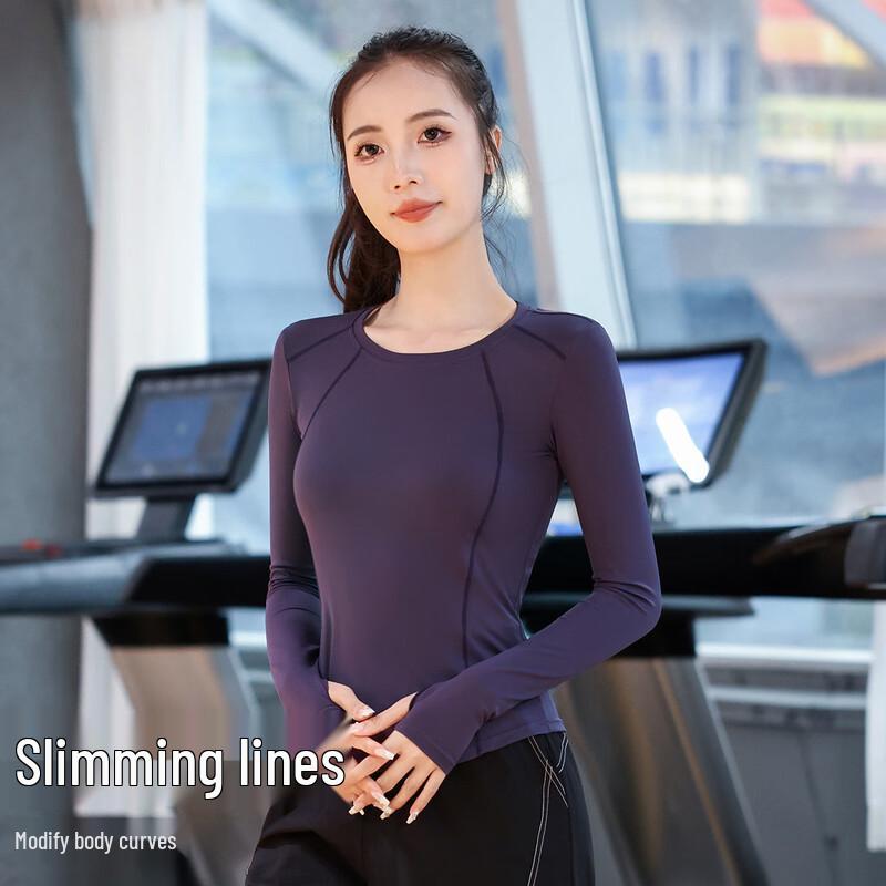 WEZHO Women s Long Sleeve Yoga & Fitness Top