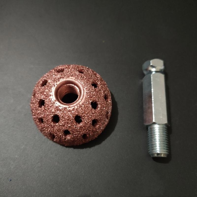 38mm Tire Refinishing Polishing Wheel With Coarse Grit, for Quick Tire Repair and Smoothing Effective Grinding Buffing