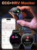 SACOSDING Men Smart Watch 1.56 inch AMOLED HD Screen Led Flashlight BT Calling ECG Health Monitoring Sports Fitness Tracker Women Smartwatch