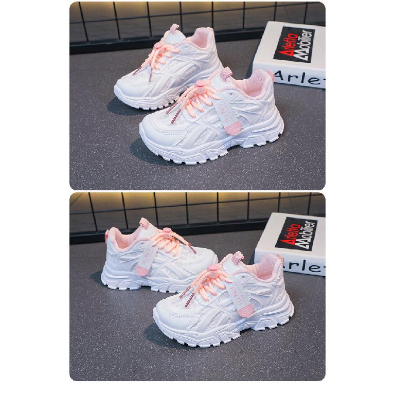 Girls' Lightweight Dad Shoes Spring and Autumn New Fashion Soft Sole White Shoes Boys' Casual Sports Shoes Summer