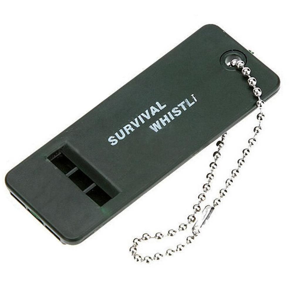 Ghost Whistle 3-Tone High Frequency Survival Whistle Portable Emergency Whistle for Hiking Camping Mountaineering