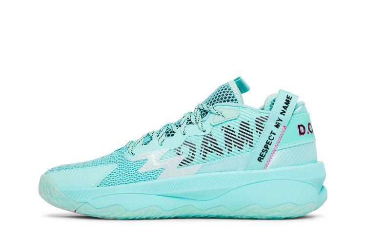 Men's Sneakers Adidas Dame 8 Dame Dalla Light Blue Pink Light Blue/Pink/Black