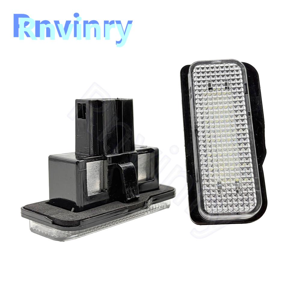 2x Fits For Mercedes Benz C E CLS-Class W203 W211 W219 R171 2D 2004~11 SMD Rear White Canbus Led License Plate Lights