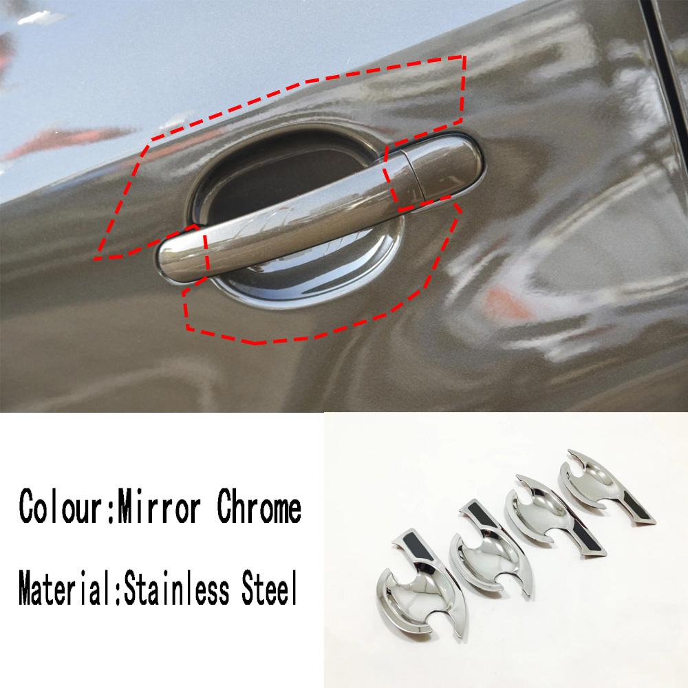 For Volkswagen VW Tiguan MK1 2010-2014-2016 Rear Fog Light Frame Rear Trunk Mirror Handle Bowl Fuel Cap Door Body Cover Trim