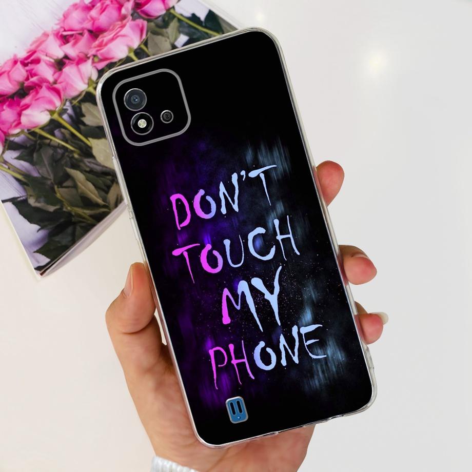 For Realme C11 2021 Clear Soft TPU Silicone Phone Back Cover For Realme RMX3231 C 11 RealmeC11 Funda Cool Dragon Cat Capa Bumper