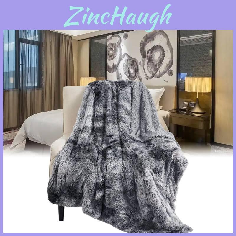 Luxuriously Soft And Warm Plush Blanket For Couch And Bed In Multiple Colors