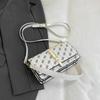 New women's bag fashion handbag small square bag popular foreign style niche women's shoulder bag messenger bag underarm bag