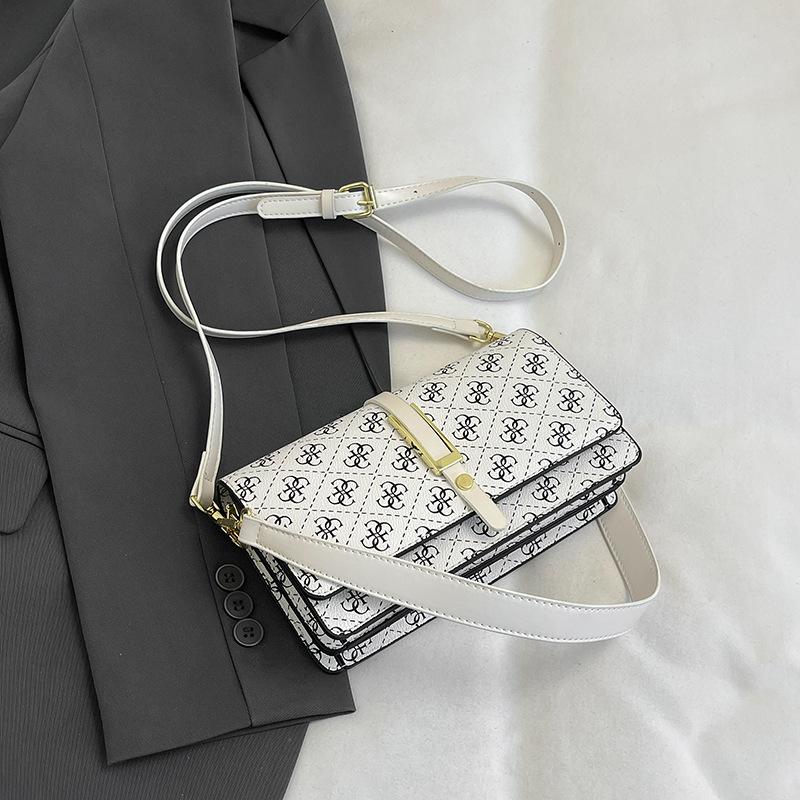 New Women's Bag Fashion Handbag Small Square Bag Popular Foreign Style Niche Women's Shoulder Bag Messenger Bag Underarm Bag