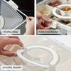 Divided Serving Tray with Lid and Handle, Portable Snackle Box for Party, Veggies, Snack, Fruit, Nuts, Candy, Christmas Picnic