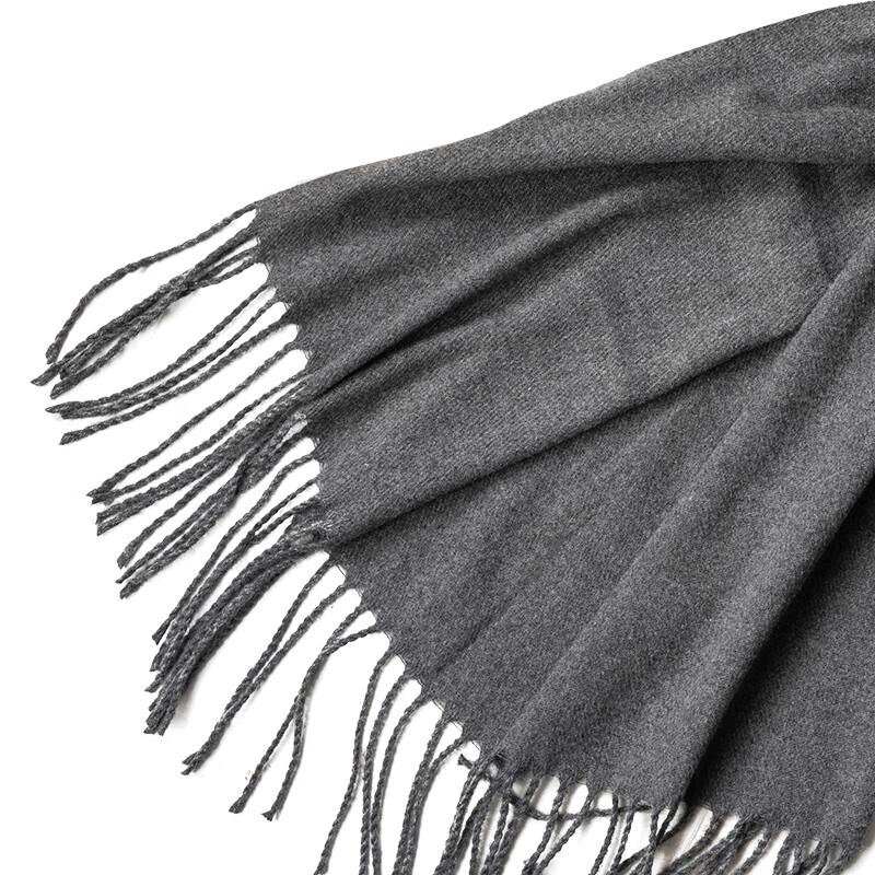 ELSYALN A-D3029 Winter Solid Color Large Scarf