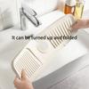 Kran Avloppsdyna Diskbänk Bänkskiva Avledande Tvål Halkfri Kudde Silikon Avloppsdyna Vågig Värmebeständig Hyllmatta