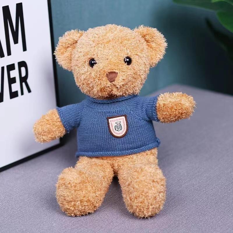 Cute Seaweed Bear Doll Doll Rag Doll Hug Bear Plush Toy Girl Gift Birthday Gift