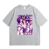 Hot‑Sale Anime Kuroko's Basketball Murasakibara Atsushi Graphic Print Unisex Comic‑Style Casual Men's Loose‑Fit Short‑Sleeve Short‑Sleeve T-shirt