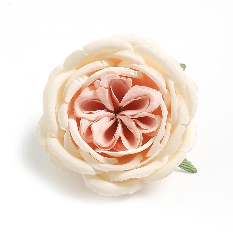 1/2/5Pcs Silk Retro Rose Heads Artificial Flower Decor Wedding Bridal Hairdress Home Party Decoration Fake Flower Wall Accessory