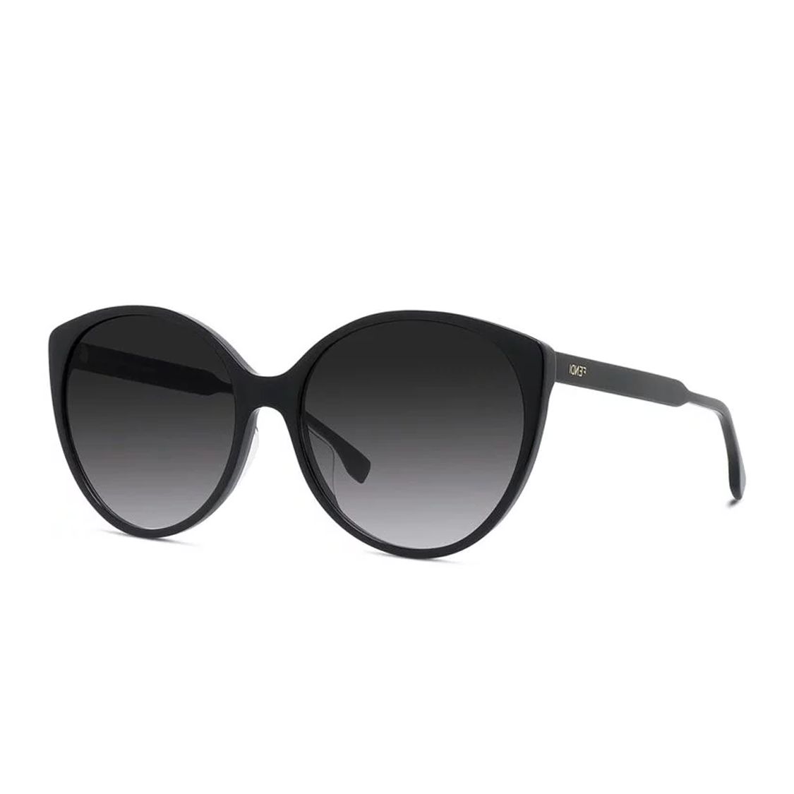 

Fendi UV Protection Alloy Frame Cat Eye Sunglasses Unisex sunglasses Purple FE40029U-01B-59 Eyeglass Case, or, Box+Eyeglass Pouches,59,Black