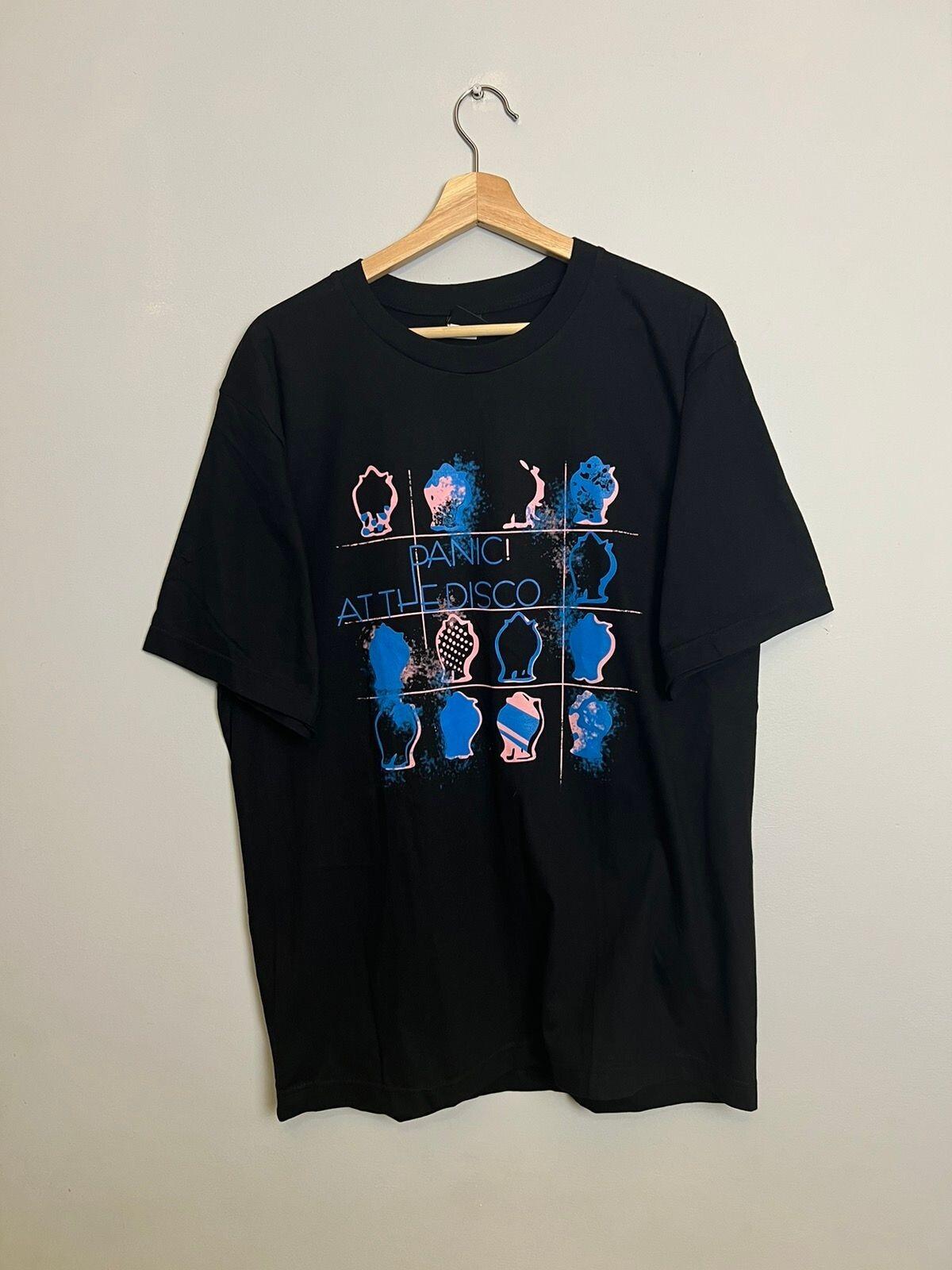 Vintage 00s Panic At The Disco Pop Band Very Rare Tee Shirt Unisex T-Shirt XXXXL