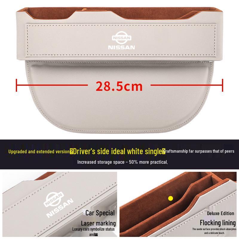 Nissan Car Seat Gap Organizer for Bluebird, Sylphy, Qashqai, Tiida, Teana