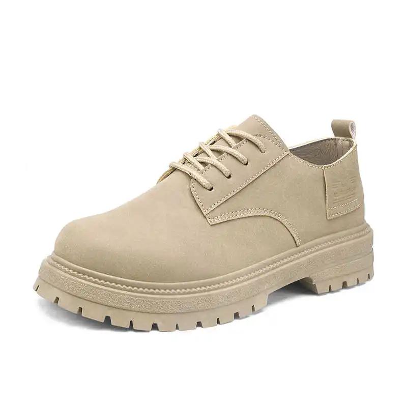 Fashion Round Foot Without Strap Large Size Men's Shoes Training Boot Sneakers Red Trainers Sport Lofers Nice Street Sunny Tenisse