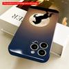 2DFlat Moonlit Horse Silhouette Phone Case All Inclusive Film Hard iPhone Case, Compatible with iPhone 18 Pro Max 17 16 15 14 13 12 11