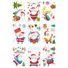 Christmas Snowman Decorations, Snowflakes, Electrostatic Window Decorations, Festive Scene Arrangements, Glass Door Stickers