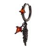 Feather Rhinestone Diamond Ear Loops and Buckles exquisite lady's gift Earrings for Couples 1Pc  Unique