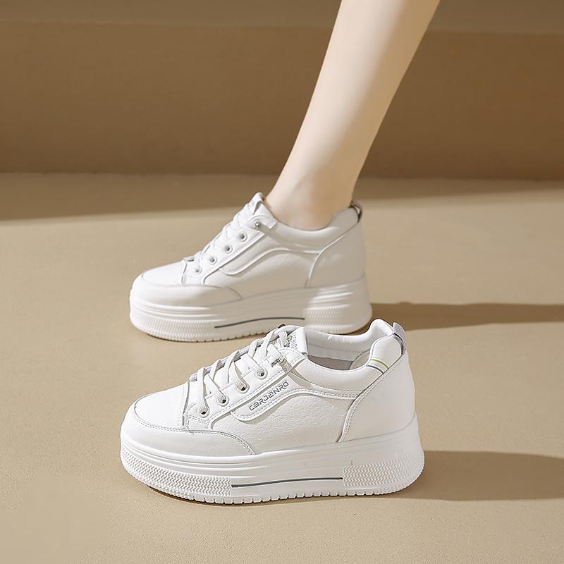 Fashionable and versatile women's casual sneakers--Soft elastic breathable thick sole heightened arch support not tired feet comfortable shoes