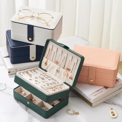 Multi-layer Necklace, Ring Jewelry Storage Box, Jewelry Box, Stud Earrings, Earrings Storage Box, Multi-functional Jewelry Box.
