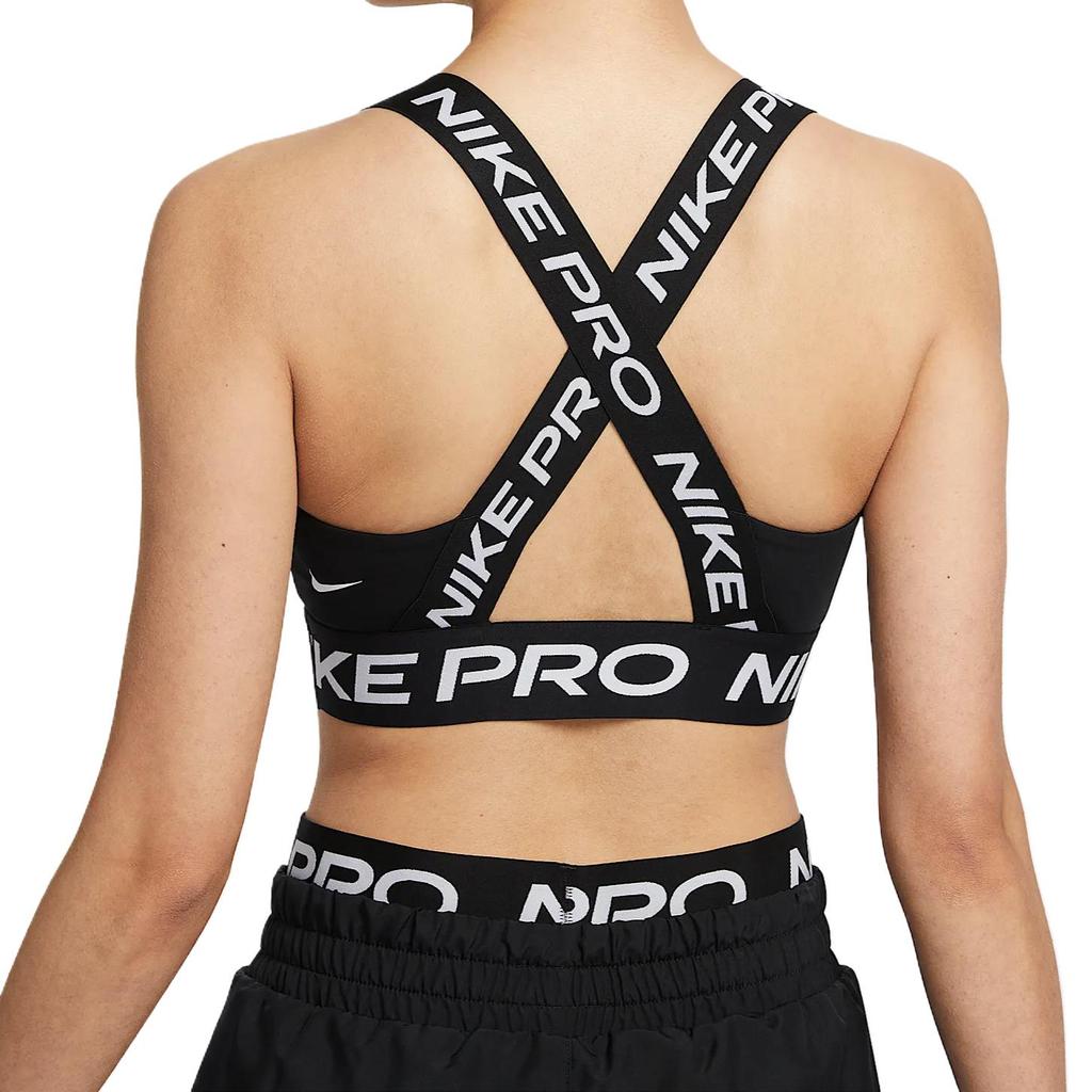 Nike Simple Fashion Versatile Classic Quick-Dry Sports Bra Women Underwear Black White HF5373010