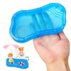 A Realistic Mini Indoor Swimming Pool, a Blue Pool for Dollhouse Decoration, Birthday Parties, a Vibrant Blue Mini Swimming Pool
