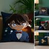 D-DetectivE C-Conan Pillow Case Anti-dustmite Invisible Zipper Sofa Bed