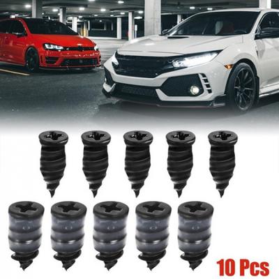 10 Pc Tire Repair Rubber Nail Fast Tool for Car Motorcycle with Storage Box