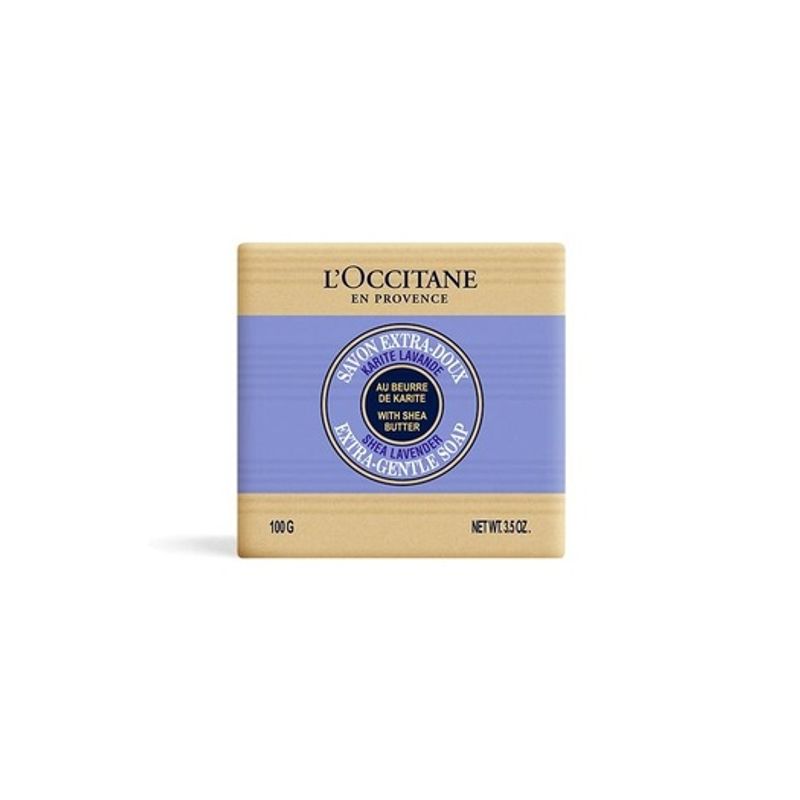 LOCCITANE Shea Butter Soap Lavender 100g 001_Shea Butter Soap Lavender 100g