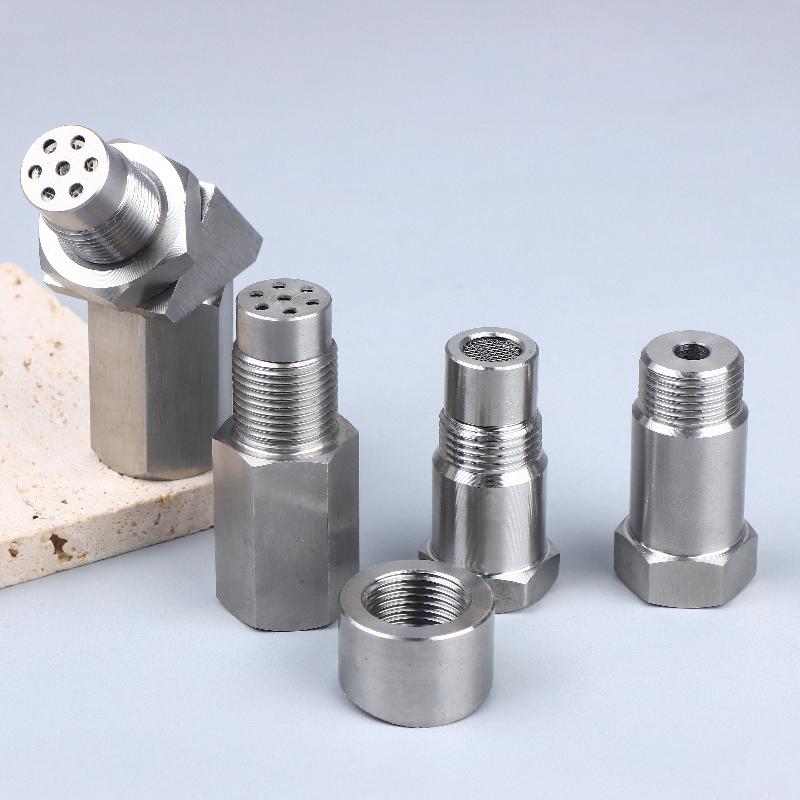 1Pc Oxygen Sensor Adapter Car Check Engine Light Fix Catalytic Mesh Oxygen O2 Sensor Spacer Adapter Mini Catalytic Converter