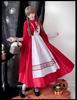 JUNDOMECY Halloween Cosplay Little Red Riding Hood Costume for Luxurious and Plus Size Outfit with Fairytale Character Costume for Cultural Stage and