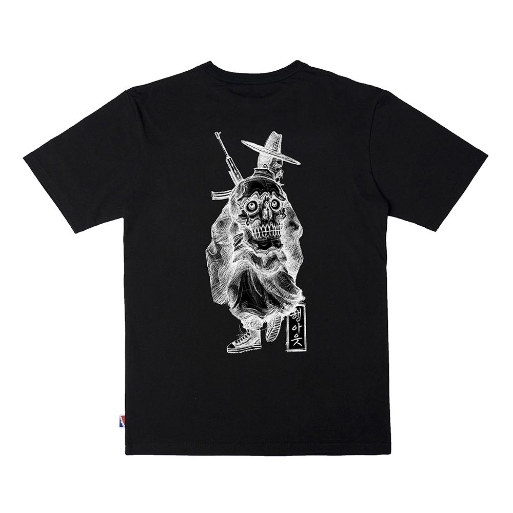 Футболка Hangout X Hernan Chicano Seonbi (черный) Black/L