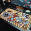 Anime One-Piece Color Mouse Pad Large Gaming Table Cushion Non-slip Laptop Tablet Big Mousepad XXL Mat Mini PC Playmat With Lock Edge