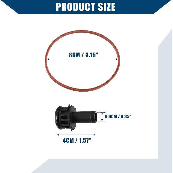 No.07K-145-100-H/Vacuum Pump/Repair Kit for Volkswagen Jetta 2006-2014 for Volkswagen Beetle 2006-2014 / Vacuum Pump Seal Kit/Durable/Plastic / 1
