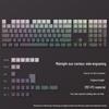 Contour Side-Printed Keycaps: Light-Transmissive, Compatible with Mad Catz Wooting60, Made68, Ace68