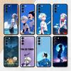 K-Killua Z-Zoldyck-CK KZ Phone Case For Samsung S25,24,23,22,30,21,10,9,Ultra,Plus,Lite,FE,4,5 G Soft Black Case