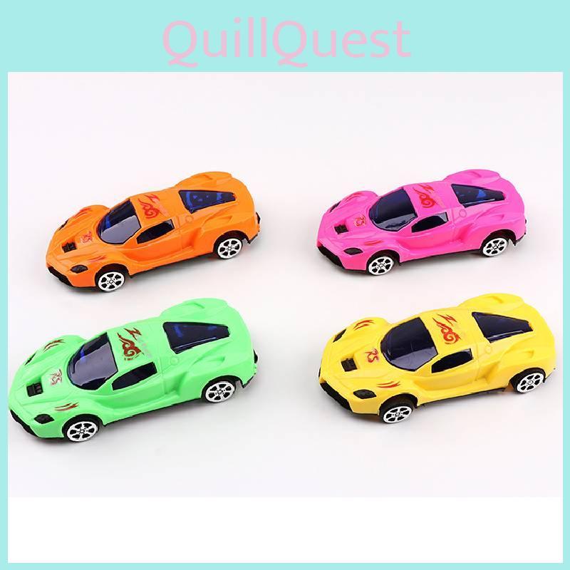Plastic Race Car Toy For Kid With Sliding Function And Educational Development