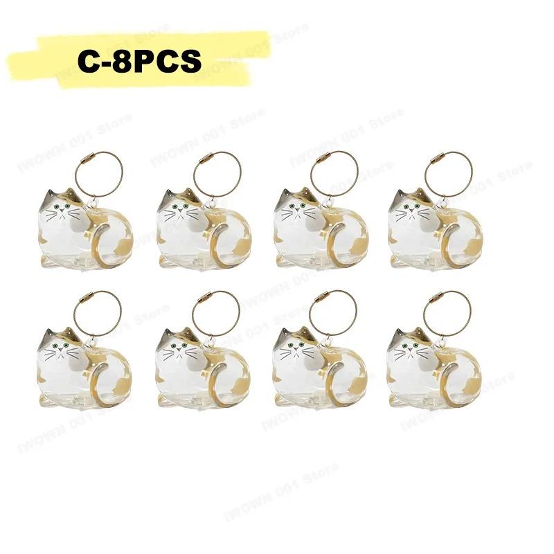 Katzenhaar Aufbewahrungsbox Hängender Katzen Schlüsselanhänger Anhänger Rucksack Katzen Tasche Hängende Deko Haustierhaar Aufbewahrung Niedlicher Schlüsselanhänger Haustier Souvenirs
