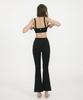 Debiweeo Comfortable Bootcut Pants Devi-B0060-Black