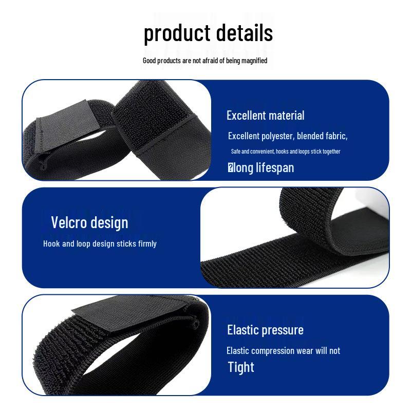 Adjustable Non-Slip Football Shin and Leg Guard Straps for Calf and Ankle