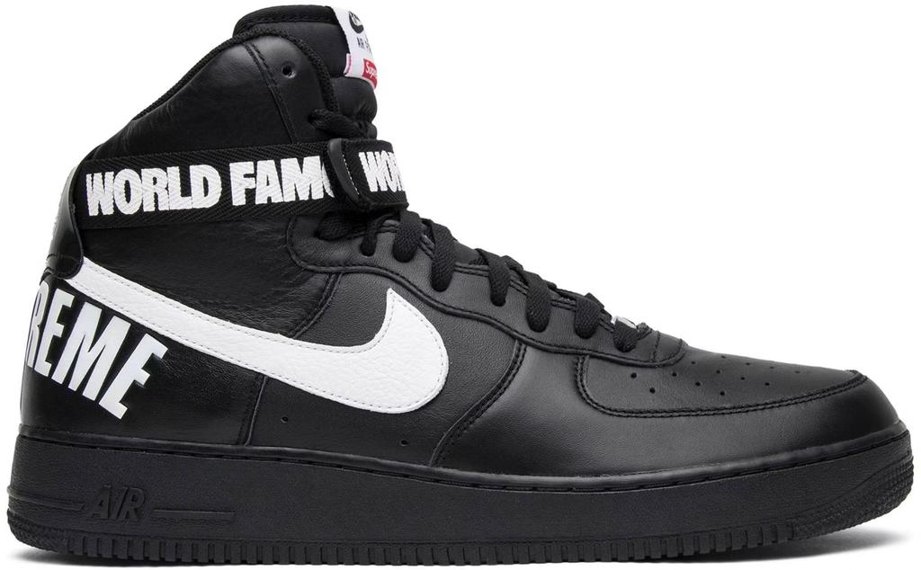 698696-010 Nike Air Force 1 High Supreme Special "Black/White" (Men's)
