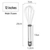 Portable Stainless Steel Handheld Egg Beater & Cream Whipper