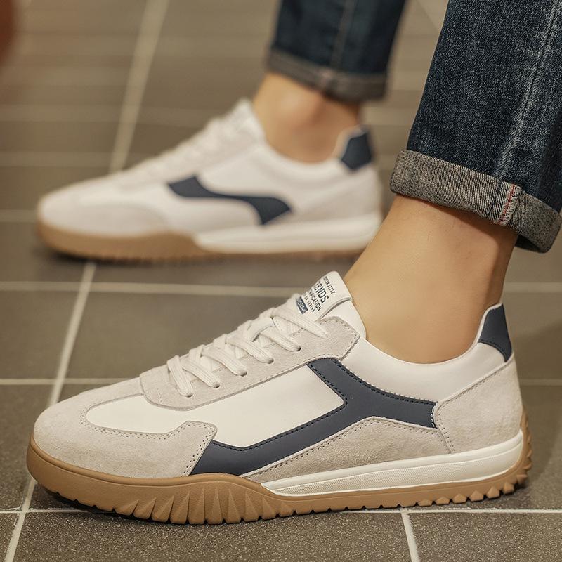 Men's shoes spring and autumn men's retro casual sports board shoes men's breathable trend versatile German training shoes