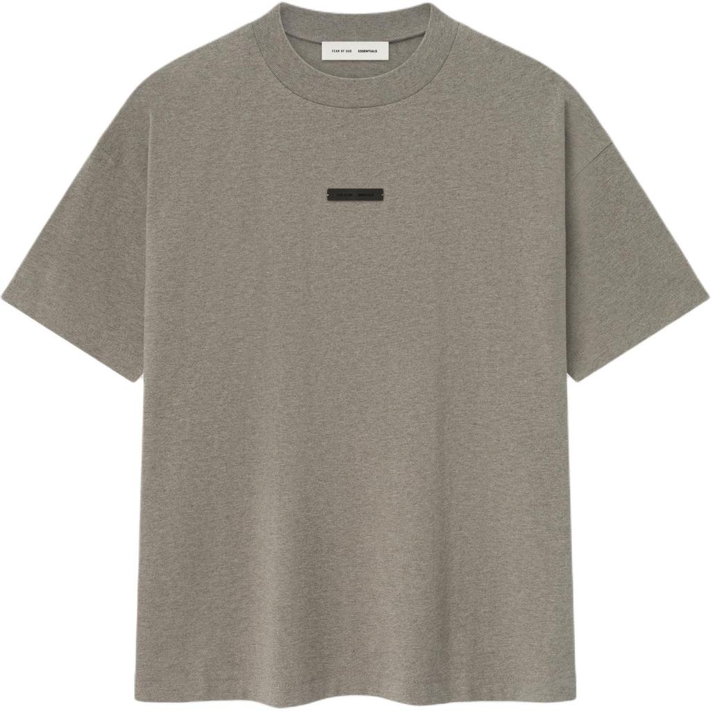 Fear of God Essentials T-shirt Classique Homestead Heather Hauts pour Femme Tan 125SP254193F