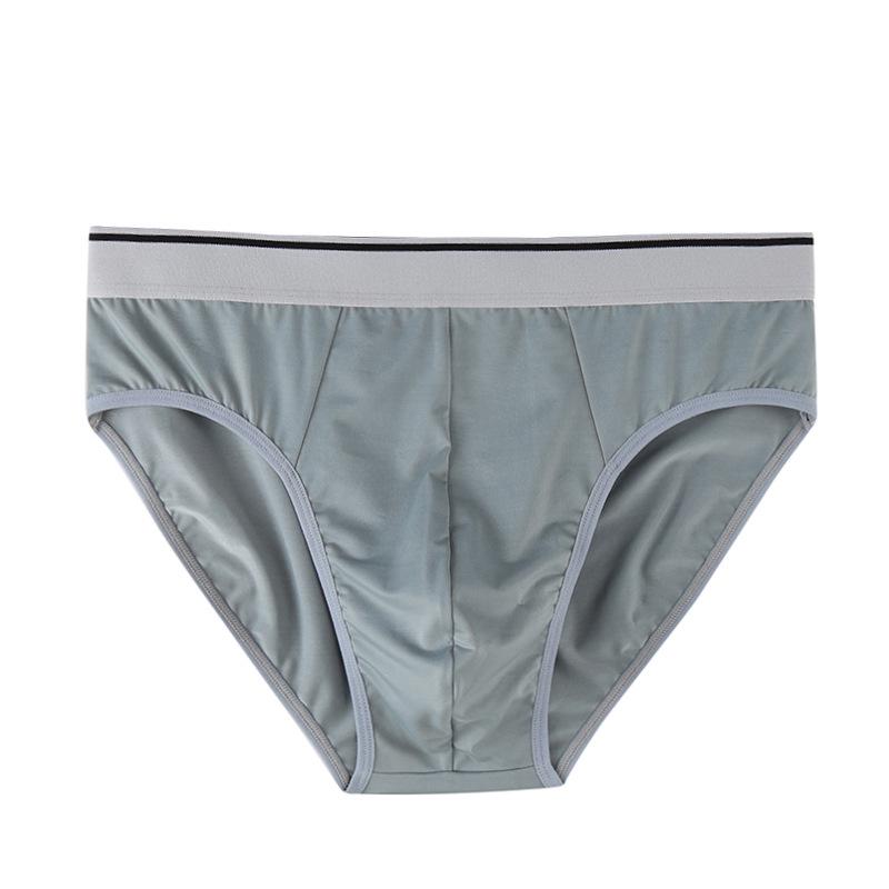 Men's Modal Bamboo Silk Briefs - Breathable, Large Size, Summer Thin