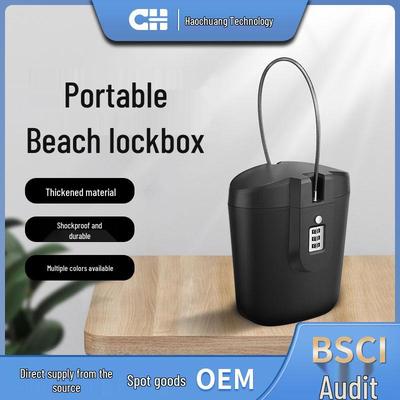 Portable Steel Cable Combination Lock Storage Box