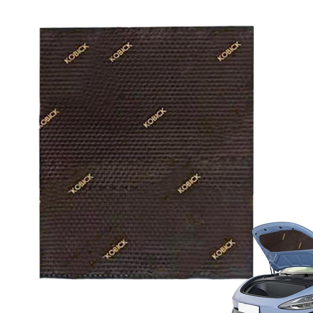 Sound Dampening Material For Cars Vibration Dampening Material Back Adhesive Sound Damping Sheet For Garage Door Trunk Hood